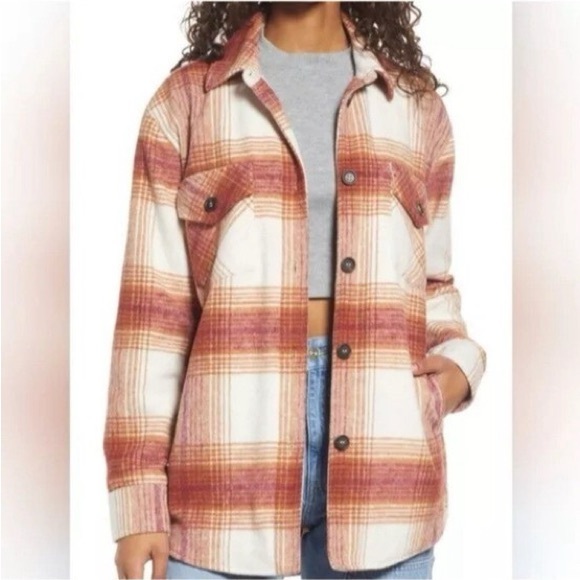 Thread & Supply Jackets & Blazers - Thread & Supply oversized plaid shacket